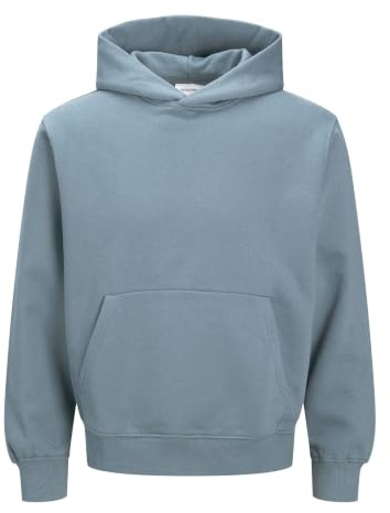 JACK & JONES Male Kapuzenpullover Einfarbig Kapuzenpullover