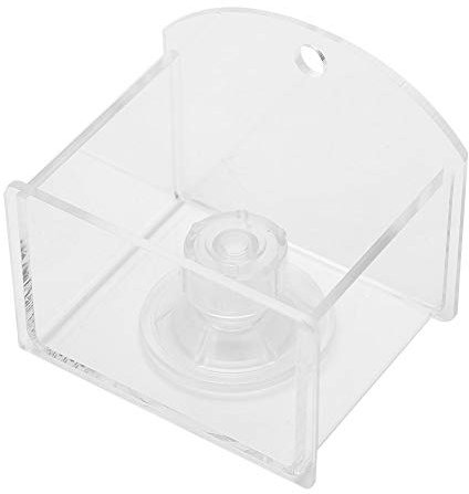 Plato de Agua para Tortuga, Fuente de Agua para Reptiles, Cuenco de Agua para Tortuga, Lavabo de Acrílico para Tortuga, Caja de Alimentación para Beber, Fuente de Bebedero