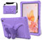 Kids Case for Kindle Fire HD 10 Tablet (13th/11th Generation 2023/2021 Release), Lightweight Shockproof Case EVA Foam Cover with Shoulder Strap & Stand Case for Boys Girls(Purple)