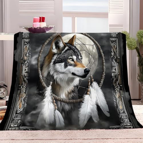 Fleecedecke, Tier, schwarz, Hundedecke, 150 x 200 cm, vielseitig, weich, warm, Überwurf für Sofa, Couch, gemütliches Bett, Flanelldecke für Reisen, passend für alle Jahreszeiten