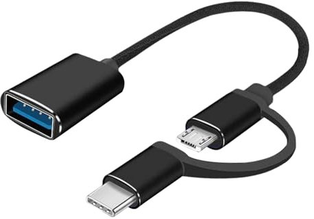 Supoion Câble adaptateur USB C vers USB 3.0 rapide pour transfert de données USB C mâle vers USB A femelle OTG convertisseurs pour ordinateurs portables et tablettes