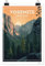Yosemite United States Poster Print Small Poster (A4 210 x 297mm) Unframed