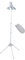 COOPHYA 1Juego Estante de Vapor Ajustable Plegable para Ropa con Guante de Planchado y Percha de Vapor Soporte Portátil para Planchar Casa Compacto Usar