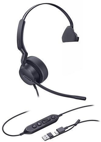 Yealink UH42 Mono Teams USB-C/A Headset