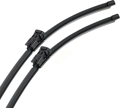 ZWBC Scheibenwischer für VW Golf V VII 2006-2012, Scheibenwischerblatt Frontscheibe Gummi Dauerhaft Ersatzwischblätter Zubehör