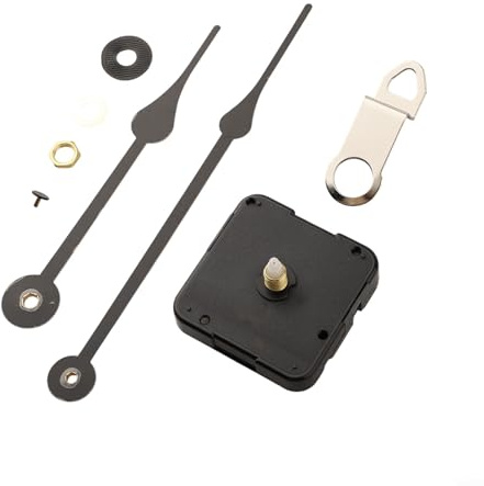 Funktionelle Wanduhr aus Acryl mit Quarz-Uhrwerk und DIY-Aluminium-Zeigern für Dekoration (D)