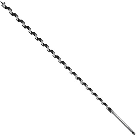 MOXPIFY Wood Auger Drill Bits, 10mm Timber Drill Bits 460mm Long Hex Shank, Extra Long Drill Bits Wood For Woodworking (10mm x 460mm)