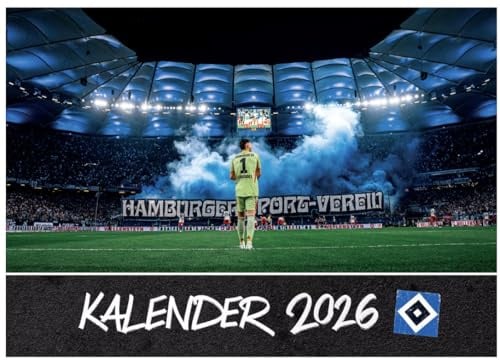 Hamburger SV HSV Posterkalender Wandkalender Jahreskalender Kalender 2026 in 42 x 29,7 cm