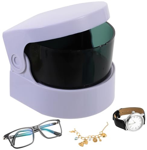 Ultraschallreinigungsgerät, Ultraschallreiniger, TragbarUltraschall Reinigungsgerät für Zahnersatz Brille Schmuck Uhren Münzen