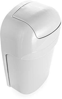 Camco 43962 Abfalleimer zur Schrankmontage, perfekt für enge Räume in einem Wohnmobil, Boot, Wohnung, Schlafsaal oder kleinen Haus, Maße: 34,3 x 21,6 x 12,7 cm