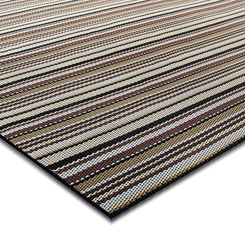 Tapis d'intérieur et d'extérieur | Revêtement de sol pour couloir, cuisine, salle de bain, terrasse, balcon | plusieurs couleurs et tailles (180 x 150 cm, Asti)
