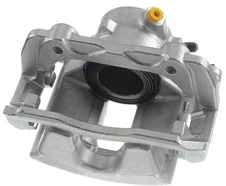 Frankberg Bremssattel Bremszange Vorne Links Aluminium mit Halter (Lochabstand Halterung 110mm) Kompatibel mit C-Klasse E-Klasse SLK Replace# 2044210381