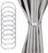 8 Stück Vorhang Raffhalter,Gardinenhalter,Raffhalter für vorhänge,Vorhang Halter,Vorhanghalter,gardinen Raffhalter,Raffhalter für gardinen,Raffhalter magnetisch,gardinenhalter Raffhalter grau