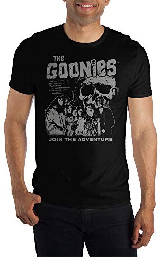 Bioworld T-shirt avec affiche du film Goonies, noir, Large