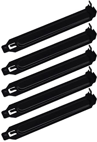GRONGU 5Pcs PC Case Blanking Plate for MATX/ATX Computer Chassis Back PCI Slot Cover Heat-dissipation Ventilation Baffle Heat-dissipation Dust Prevention and Ventilation Baffle