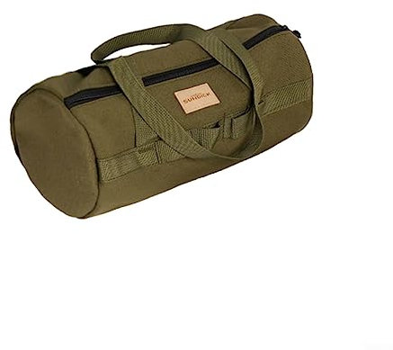 Aufbewahrungstasche für Zeltheringe, Armeegrün, Segeltuch, Camping-Werkzeug, Bodennagel-Beutel, Hammerseil-Organizer