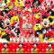 51 Pcs Decorazioni Compleanno Minnie e Mickey 3 Anni - Kit Palloncini Topolino - Addobbi per Festa di Minnie