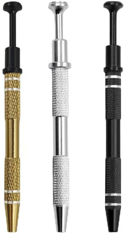 3 Stück Piercingzange,Piercing Zange Kugel Schmuck Kugelhalter Ball Aufdreher Tool Grabber Greifer Perlen Greifwerkzeug Edelstahl Werkzeug Einführhilfe Kugelgreifer Klemme Piercingzange Wechselhilfe