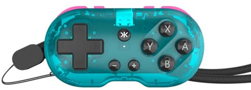 CRKD ATOM - Llavero controlador coleccionable para Nintendo Switch, PC, Mac, móvil y Smart TV (azul glaciar)