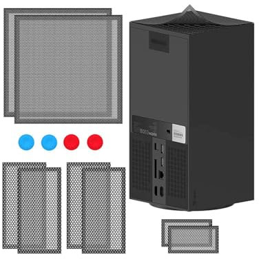 2 Pièces Filtre Anti-Poussière pour Xbox Series X, Protection contre la Poussière et la Saleté pour Console Xbox Series X