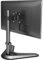 Claiks Monitor Mount, Ergonomic Adjustable Monitor Stand for Max 32 inch Screens, Adjustable Computer Monitor Stand up to 20 lbs, VESA Mounting Holes 75&100mm, Black