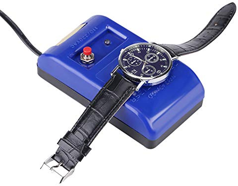 Saluaqui Professional Watch Demagnetizer, Demagnetize Watch Repair Tool for Watchmakers Home Use Wacth Busniess Use