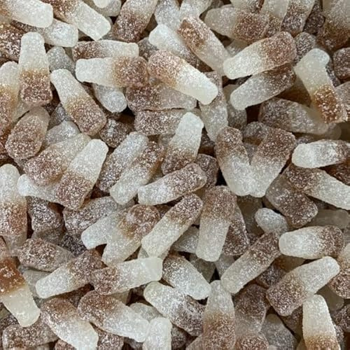 Krazy Kandi 1kg Bulk Sweets – Pick Your Favourite Mix! Fizzy, Jelly, Sour & Gummy Options – Retro Pick & Mix Candy Bags, Party Treats, Sweet Gift Idea (Fizzy Cola Bottles)