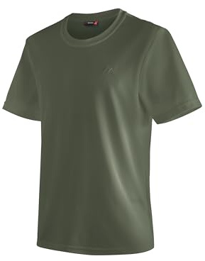 Maier Sports Walter, Herren T-Shirt, Funktionsshirt mit Rundhals | Für Wandern und Freizeit, Dryprotec Technologie für schnelles Trocknen, Atmungsaktiv, Perfekt für den Sommer