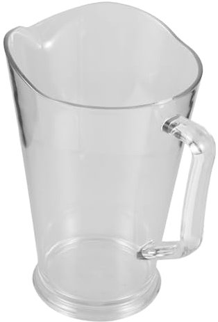 VALICLUD Large Capacity Beer Pitcher Jug Spout Pitcher Lid for Outdoor Parties and Social Gatherings