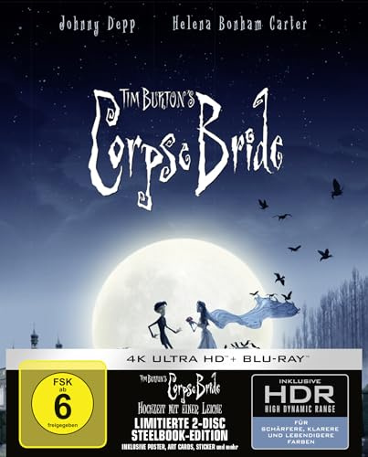 Corpse Bride - Hochzeit mit einer Leiche: 4K Ultra HD Blu-ray + Blu-ray / Ultimate Collectors Edition