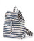 BAGGU Canvas Rucksack, langlebige und stylische einfache Canvas Tasche für das Alltagsleben., (Sailor Stripe (2017)), Einheitsgröße