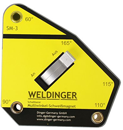 WELDINGER SM-3 schaltbarer Multiwinkel-Schweißmagnet (111x105x28 mm bis 35 kg)