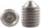 10 Stück - M 2,5x3 - Gewindestifte Edelstahl A2 Madenschrauben Wurmschrauben m. Spitze DIN 914 ISO 4027 2,5 mm DewTec