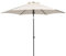 Primaster Sonnenschirm Florida Alu Beige Gartenschirm Sonnenschutz Ø 250 cm
