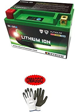 COMPATIBILE CON SUZUKI AN Burgman (AU111) 400 1998-2002 BATTERIA SPECIFICA A LITIO BATTERIE SKYRICH PER MOTO SCOOTER 150X87X105-POS.SX RICARICABILE 12V 36WH 180A LEGGERA