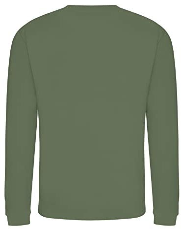 AWDis Just Hoods JH030 Unisex Sweatshirt - Earth Green - XL