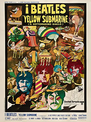 Yellow Submarine Poster 30x40 cm