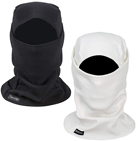 REDESS Warme Fleece Sturmhaube Winddichte Skimaske Kaltes Wetter Gesichtsmaske Motorrad Sturmhaube Kapuze Wärmer Wintersport Mütze