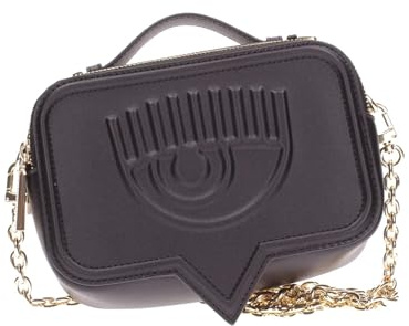Chiara Ferragni damen eyelike Umhangetasche black
