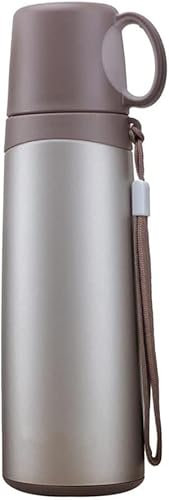 VVHUDA Hervidor de Agua Botella Termo Frasco de vacío de Acero Inoxidable Taza Termo de café de Viaje Taza térmica para el hogar con Aislamiento Escolar (Color : C) Small Gift