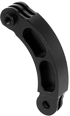 NovelGoal Aluminium 3 Loch NVG Helmhalterung Basis mit Verlängerungsarm Schraube Adapter Kompatibel mit GoPro OSMO Action Kamera (Arm)
