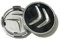 VeroCh 4 Stück Auto Radnabenabdeckung Mit Logo,Für Citroen C1 C2 C3 C4 C5 Jumpy DS3 DS4 Berlingo Jumpy,60mm ABS Wheel Caps Ersatzteil Wasserdicht Staubdicht Rostschutzzubehör,A