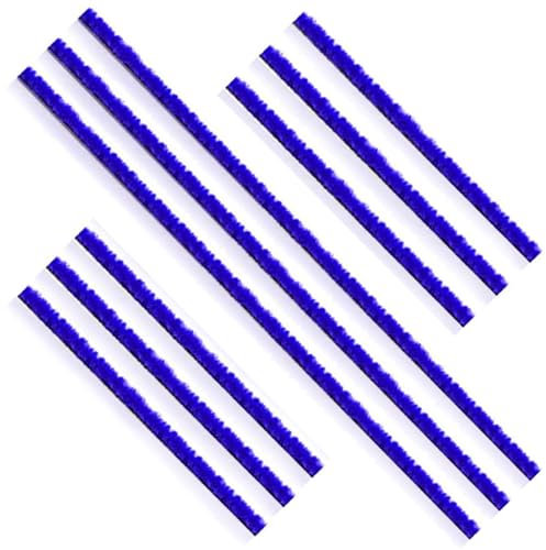 Lote de 9 bandas de felpa para Dyson V6 V7 V8 V10 V11, bandas de felpa suave, bandas de repuesto, para Dyson aspirador cepillo eléctrico, cinta adhesiva, 3 largas y 6 bandas cortas de felpa suave