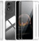 zZjoOoj Coque pour Motorola Moto E14 / G24,avec 2 pièces Verre trempé,Transparence Souple TPU Étui Protection pour Moto E14 / G24,Bumper Housse Prévention des Chutes,Anti- Rayures,Ultra Mince