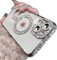 Sitthyw für iPhone 11 Pro Max Hülle Magnetische Glitzer Handyhülle Kompatibel mit Mag-Safe, Transparent Plating Diamant Mädchen Cover Kratzfeste Kameraschutz Bling Crystal Case Schutzhülle, Silber