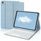 SENGBIRCH Custodia con Tastiera per iPad 10a Generazione 10,9 2022/iPad 11a Generazione A16 11 2025, Italiano QWERTY Rimovibile Wireless Bluetooth Tastiera, per iPad 10a/11a Generazione, Azzurro