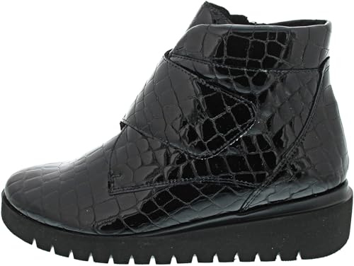 Waldläufer H-Florenz Klettstiefel Schwarz