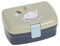 LÄSSIG Kinder Lunchbox Brotdose mit herausnehmbarer Unterteilung, BPA-frei/Cloud
