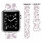 Vozehui Leopard Print Silicone Strap Compatible with Apple Watch Strap 42mm 41mm 40mm 38mm,Soft Silicone Replacement Straps for iWatch SE Series 10 9 8 7 6 5 4 3 2 1, Women Men