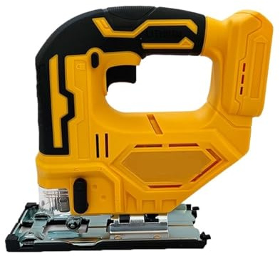 Scie Sauteuse Électrique Sans Fil 20 V, Scie Courbe Sans Balais, Outil Électrique Multifonction Portable Et Réglable For Le Travail Du Bois Facile à Utiliser